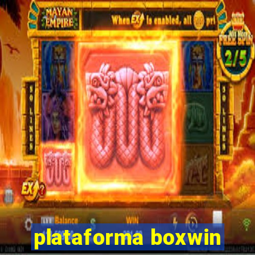 plataforma boxwin